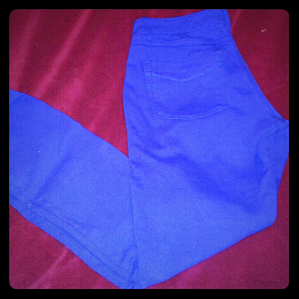 SOLD on merc Blue Jeggings